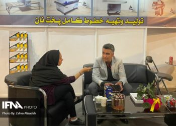 حضور اولین تولیدکننده دستگاه چانهگیری نان در نمایشگاه پایتخت
