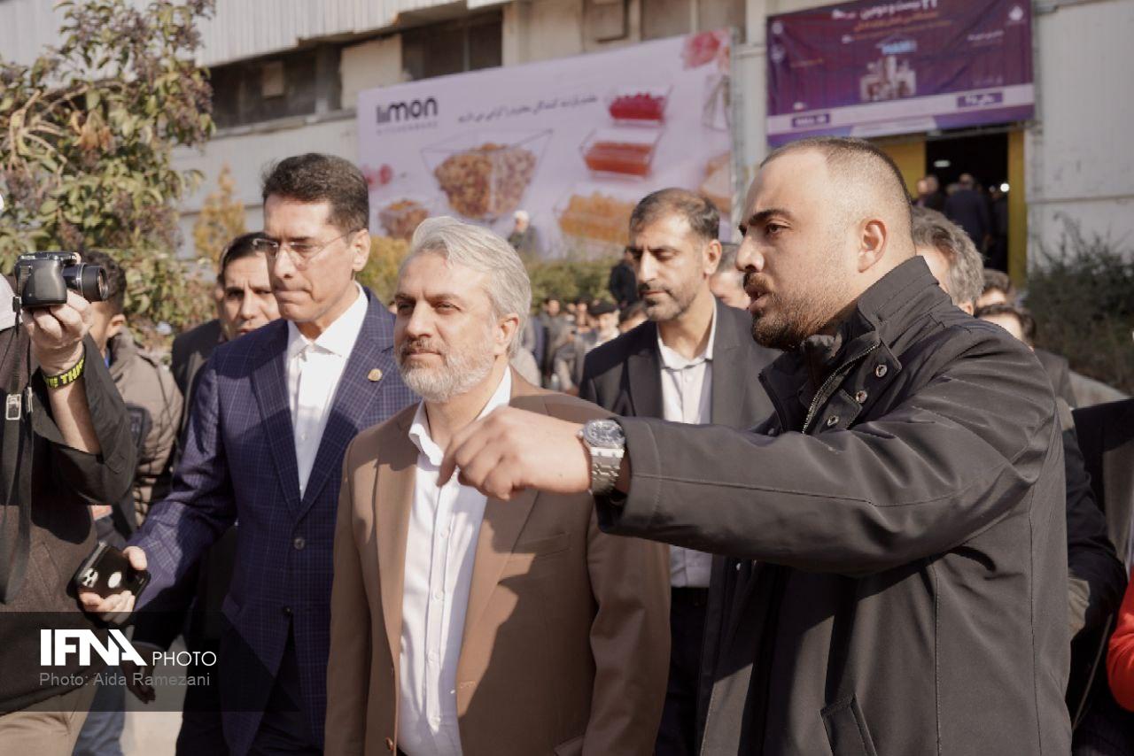 افتتاح نمایشگاه بین المللی لوازم خانگی توسط فاطمی امین