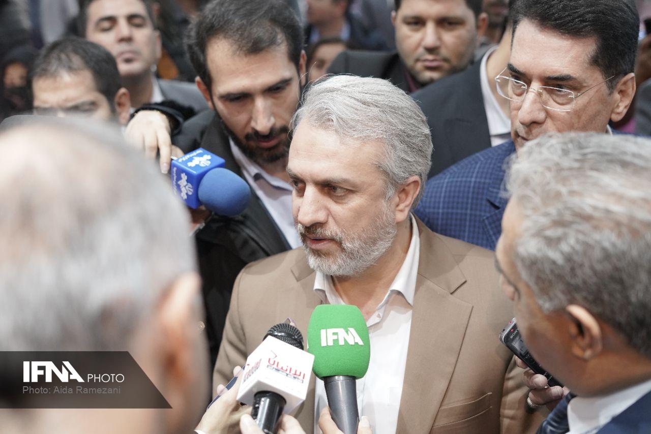 افتتاح نمایشگاه بین المللی لوازم خانگی توسط فاطمی امین