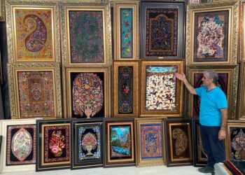 برگزاری نمایشگاه فرش و تابلو فرش دستبافت در اردبیل