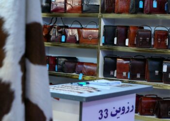 آلبوم عکس از دهمین نمایشگاه بین‌المللی کیف، کفش و چرم