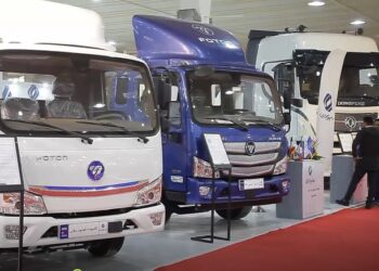 خودروهای سبک و سنگین در نمایشگاه تبریز