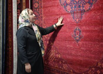 آلبوم عکس از نمایشگاه فرش ماشینی