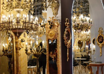 شصت ، چهل  لوستر کلاسیک برد