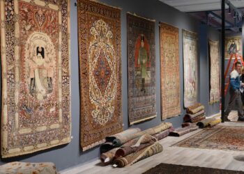 آلبوم عکس از نمایشگاه فرش دستباف