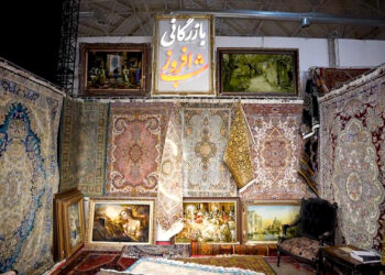 نفیس ترین فرش های  دستباف در شب افروز اوراسیا