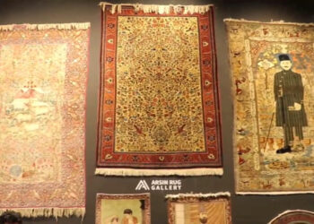 فرش دستباف عرسین با بیش از یک قرن قدمت