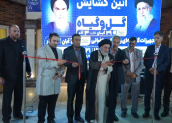 نمایشگاهی از گل در شیراز