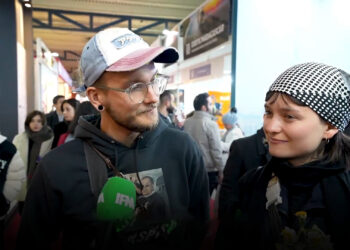 Foreigners in Tehran tourism exhibition 2025