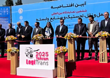 مراسم افتتاح نمایشگاه حمل و نقل،لجستیک و صنایع وابسته