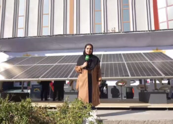 خورشید در قلب نمایشگاه برق تهران